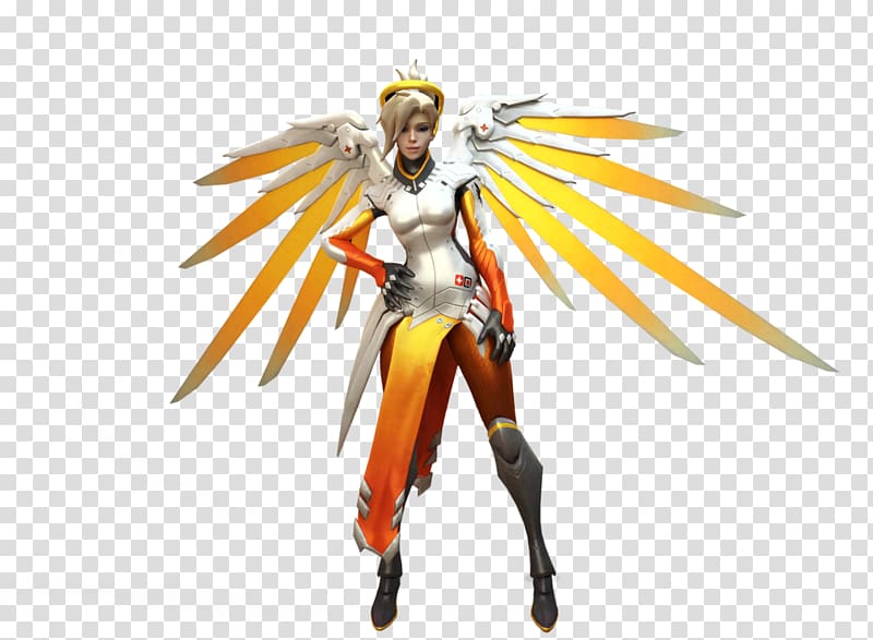 Overwatch Mercy Digital art Fan art, others transparent background PNG clipart