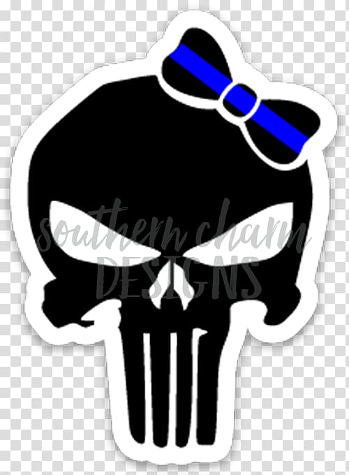 Punisher Decal Sticker Logo Graphic design, daredevil punisher tattoo transparent background PNG clipart