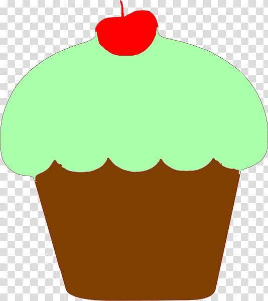 Cupcake Red velvet cake Frosting & Icing Baking a Cake , Mint transparent background PNG clipart