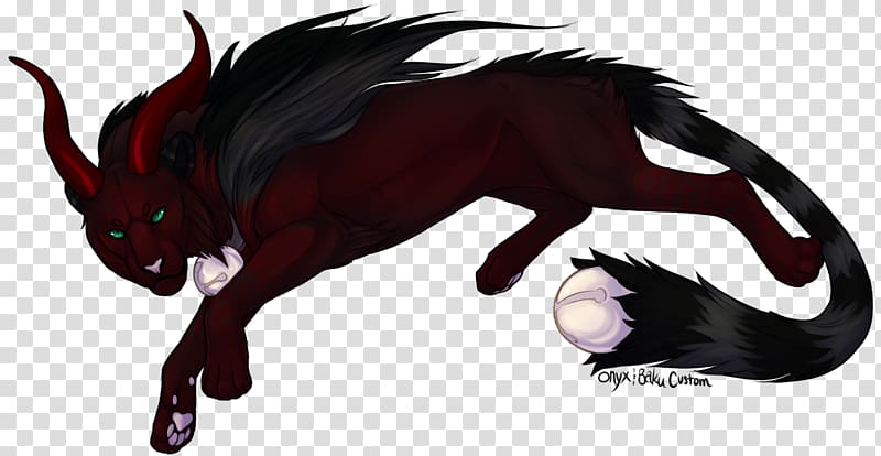 Horse Cat Demon Dog Illustration, unsung hero transparent background PNG clipart