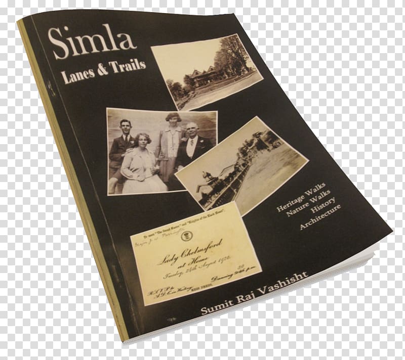 Shimla Walks Walking Trail Book, book transparent background PNG clipart