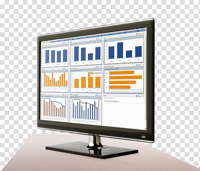 LCD television Computer Monitors Analytics SAS Institute Risk management, Business transparent background PNG clipart