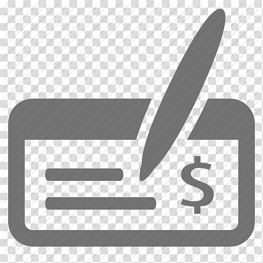 dollar sign , Cheque Payment Bank account Computer Icons, Icon Cheque transparent background PNG clipart