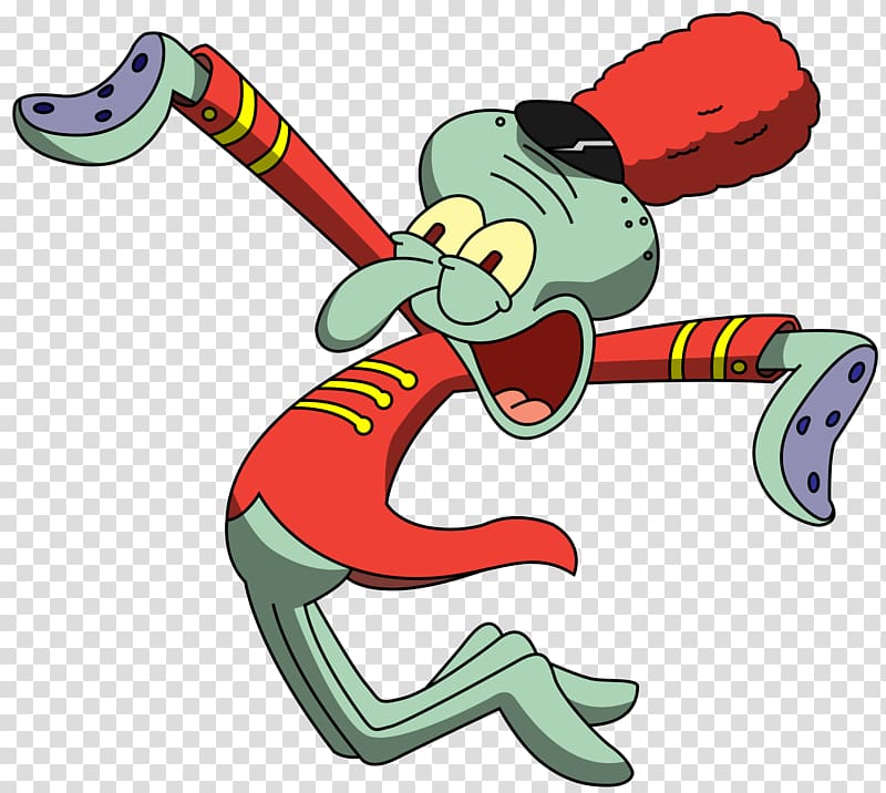 Squidward Tentacles Patrick Star Aesthetics Krusty Krab Underwater Transparent Background Png