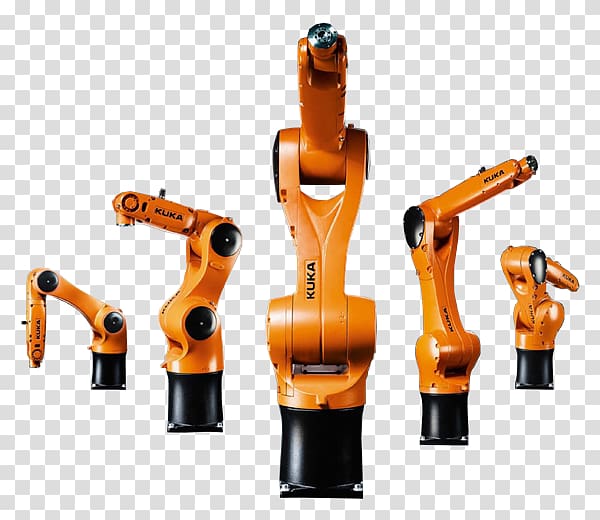 KUKA Robotics Industrial robot Robotic arm, robot transparent background PNG clipart