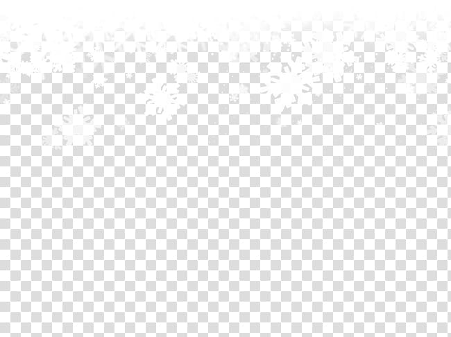 White Black Pattern, snowflake transparent background PNG clipart