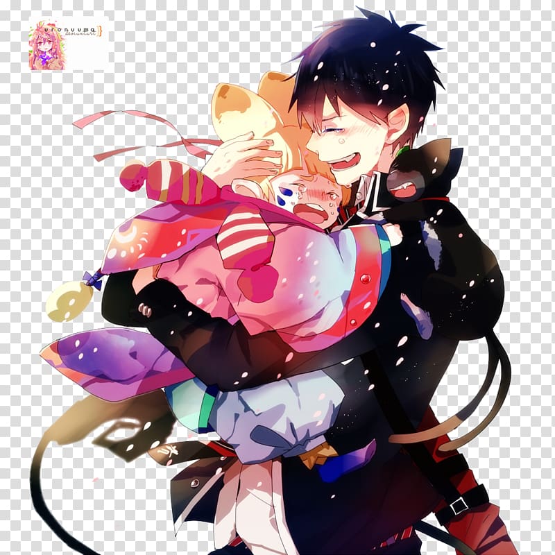 Rin Okumura Yukio Okumura Blue Exorcist Usamaro Anime, Anime transparent background PNG clipart