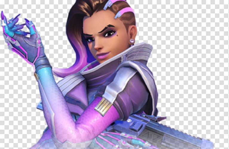 Overwatch Heroes of the Storm BlizzCon Sombra, Overwatch Sombra transparent background PNG clipart