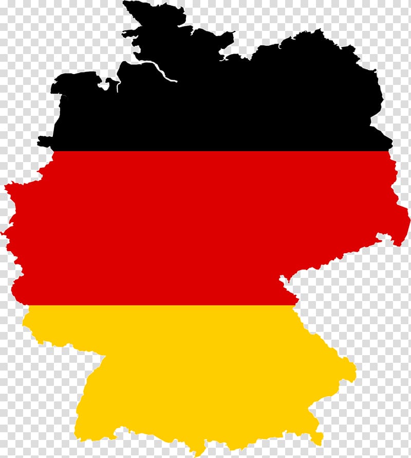 West Germany East Germany Flag of Germany German Empire, map transparent background PNG clipart