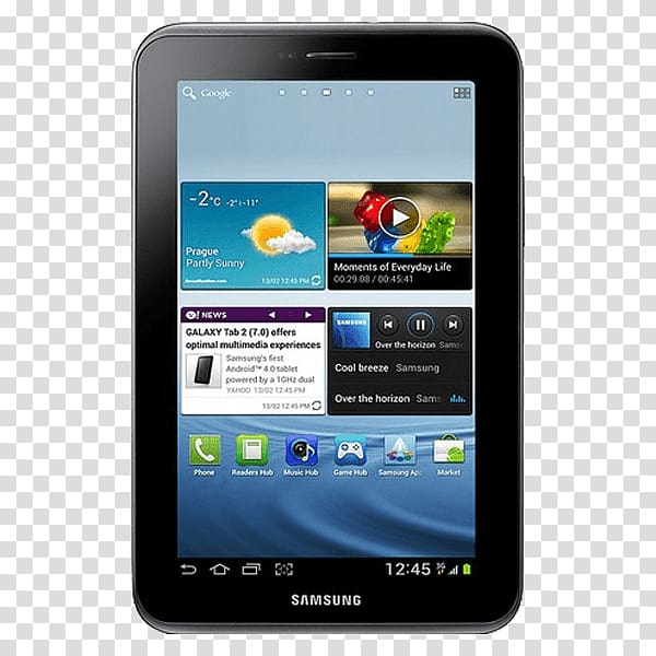Samsung Galaxy Tab 2 10.1 Android Central processing unit Wi-Fi, samsung transparent background PNG clipart