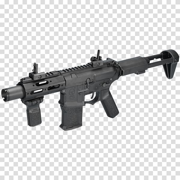 Airsoft Guns M4 carbine Close quarters combat Rifle, weapon transparent background PNG clipart