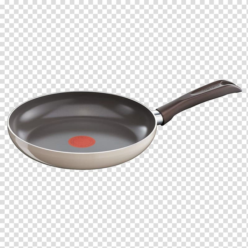 Frying pan Ceramic Tefal Induction cooking Wok, frying pan transparent background PNG clipart