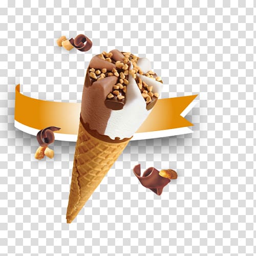 Chocolate ice cream Ice Cream Cones Dame blanche Sundae, cheese stuffed shells transparent background PNG clipart