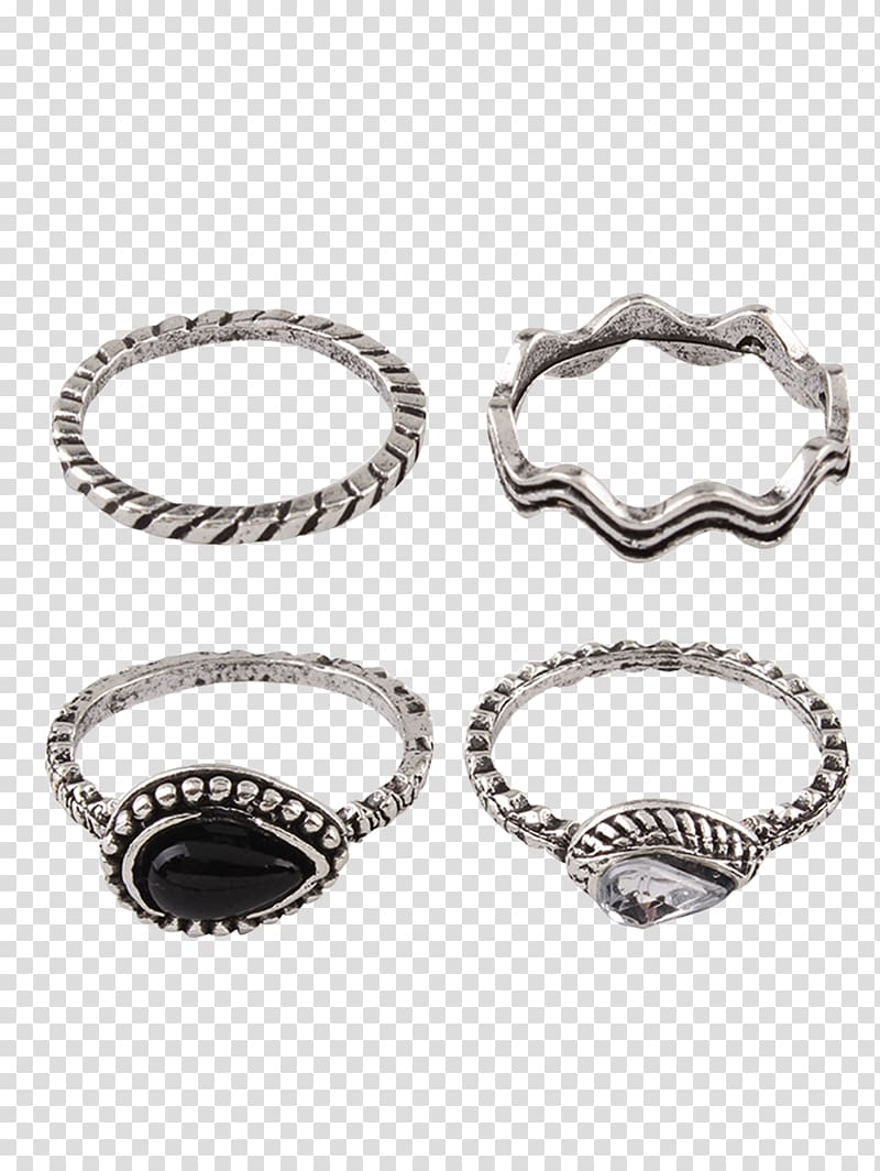 Jewellery Earring Silver Clothing Accessories, water ring transparent background PNG clipart