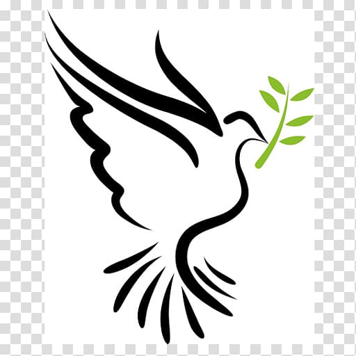 Columbidae Bible Doves as symbols Holy Spirit , symbol transparent background PNG clipart