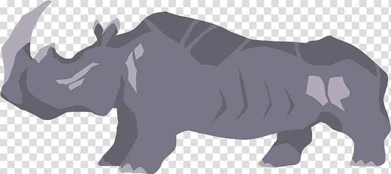 Indian elephant African elephant Cattle Rhinoceros Horse, horse transparent background PNG clipart
