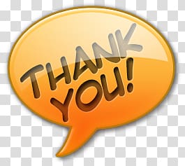 Thank you transparent background PNG clipart