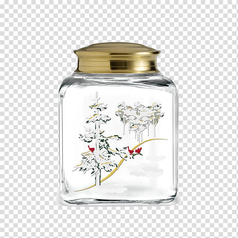 Holmegaard Glass Christmas decoration Vase, self help chafing dish transparent background PNG clipart