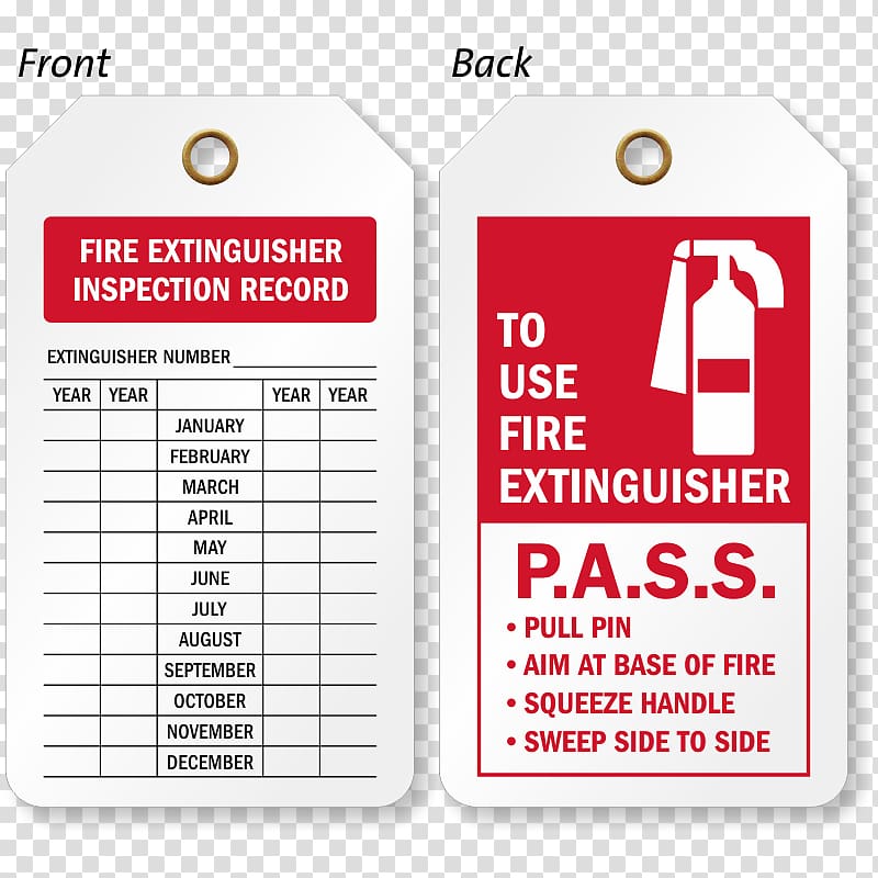Fire Extinguishers Label Inspection Sticker, blue plumeria pull printing free transparent background PNG clipart