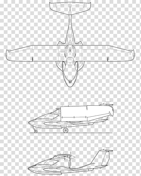 ICON A5 Aircraft Airplane Aerocar Mini-IMP Propeller, aircraft transparent background PNG clipart