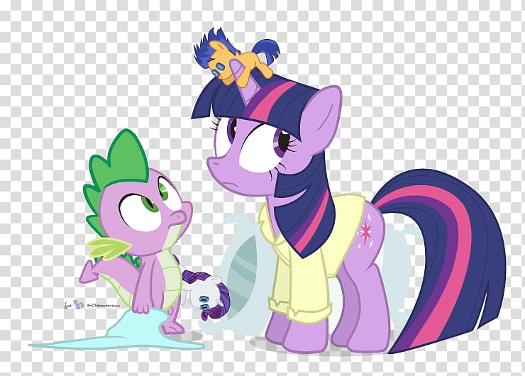 Spike Twilight Sparkle Pony Flash Sentry Rarity, starlight shining transparent background PNG clipart