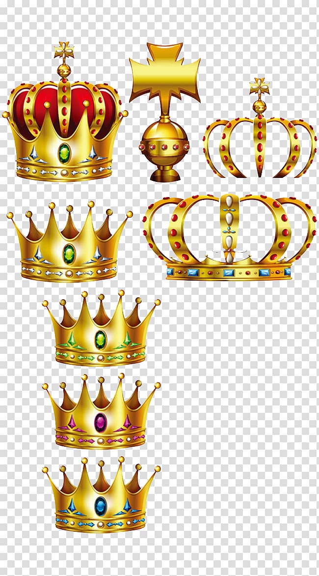 gold crowns , Crown King, crown transparent background PNG clipart