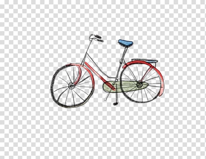 Bicycle wheel Bicycle frame Bicycle saddle Road bicycle Hybrid bicycle, bicycle transparent background PNG clipart