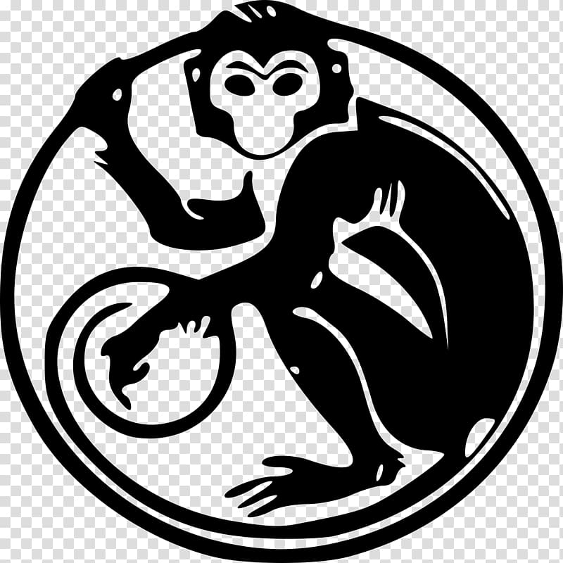 Monkey Chinese zodiac Chinese astrology, rat transparent background PNG clipart