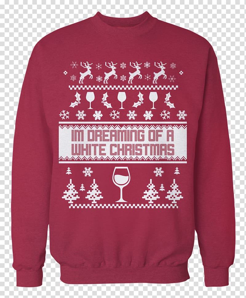 Christmas jumper T-shirt Sweater Clothing Christmas Day, christmas sweater transparent background PNG clipart