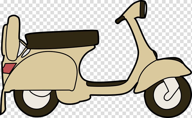 Scooter Vespa , vespa transparent background PNG clipart