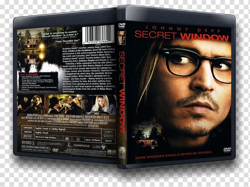 Johnny Depp Secret Window Mort Rainey Film United States, johnny depp transparent background PNG clipart