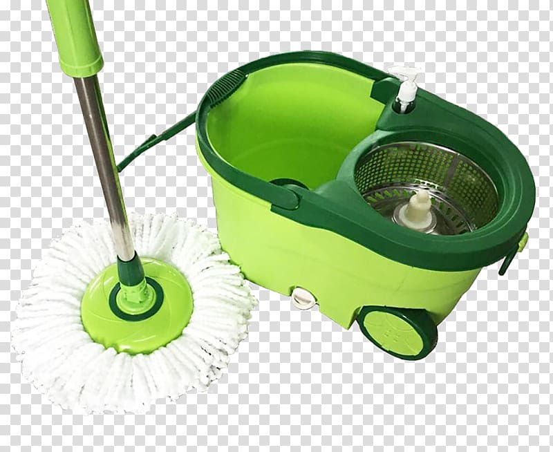 Mop Lemon squeezer Cleaning Bucket Cuvette, bucket transparent background PNG clipart
