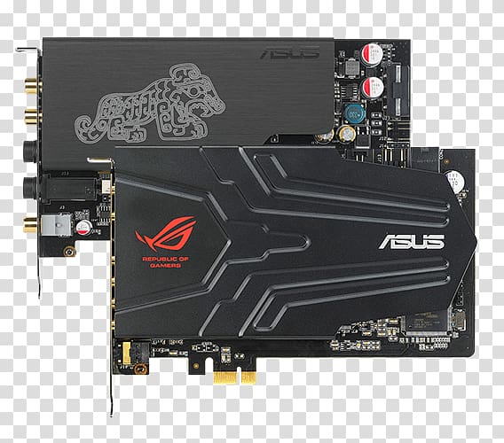 Sound Cards & Audio Adapters PCI Express ASUS Xonar U5 Asus Xonar DG, Sound Card transparent background PNG clipart