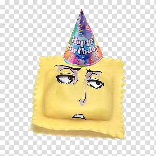 Ravioli Party hat Birthday Costume, Birthday transparent background PNG clipart