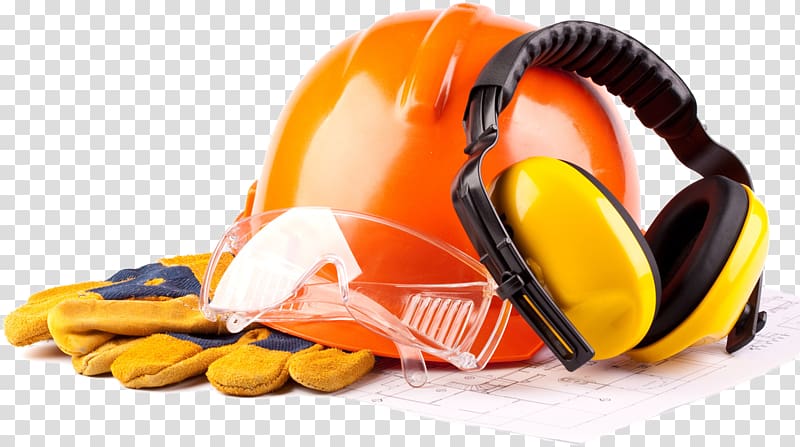 orange and yellow hard hat illustration, Personal protective equipment Occupational safety and health Forklift International Safety Equipment Association, others transparent background PNG clipart