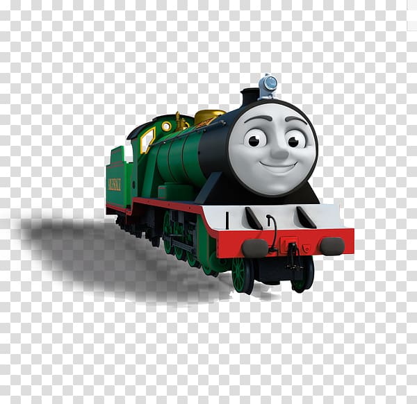 green Thomas & Friends character illustration, Thomas Duck the Great Western Engine Percy James the Red Engine Locomotive, thomas friends transparent background PNG clipart