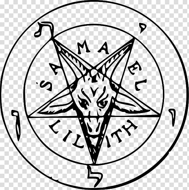 Church of Satan The Satanic Bible Sigil of Baphomet Satanism, satan transparent background PNG clipart