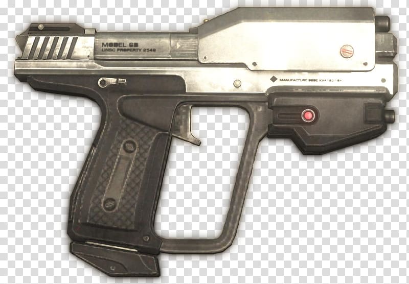 Trigger Halo 3: ODST Halo: Reach Firearm, Handgun transparent background PNG clipart