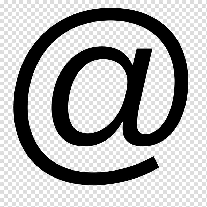 Symbol At sign Arroba Email Computer Icons, symbol transparent background PNG clipart