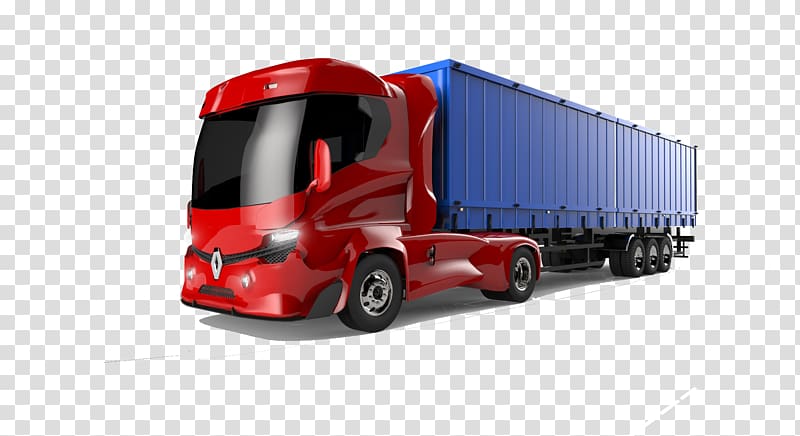Car Commercial vehicle Truck Renault Electric vehicle, car transparent background PNG clipart