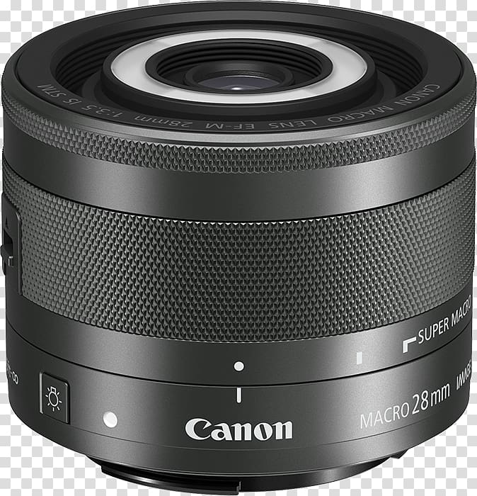 Canon EF lens mount Canon EF-M 28mm Macro lens Canon EF-M lens mount Canon EF-S 35mm f/2.8 macro IS STM Macro , Lens Cap transparent background PNG clipart