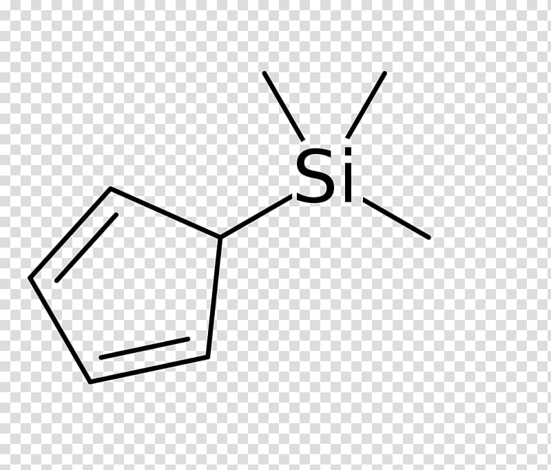 Trimethylsilyl cyclopentadiene Sodium cyclopentadienide Methylcyclopentadiene Cyclopentadienyl, Trimethylsilyl Chloride transparent background PNG clipart
