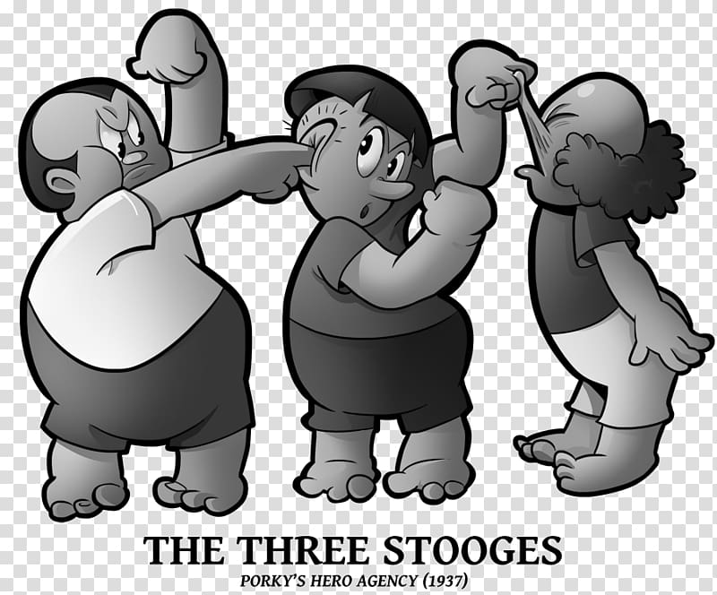 The Three Stooges Comics Hero Character Cartoon, others transparent background PNG clipart