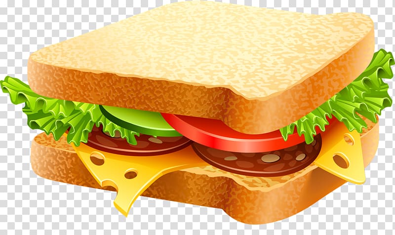 Hamburger Hot dog Fast food Delicatessen, Cheese Sandwiches transparent background PNG clipart