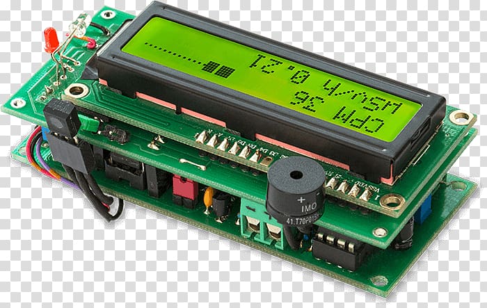 Microcontroller Geiger Counters Arduino Electronics Hardware Programmer, geiger counter transparent background PNG clipart