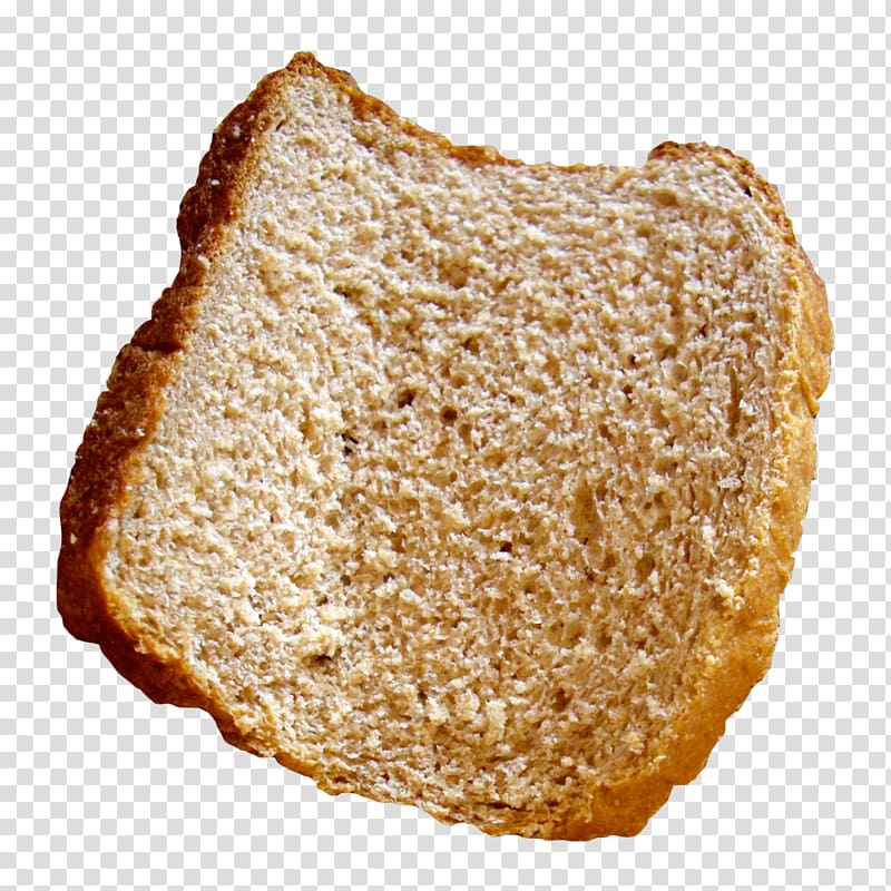 Toast Rye bread Zwieback Brown bread Whole wheat bread, toast transparent background PNG clipart