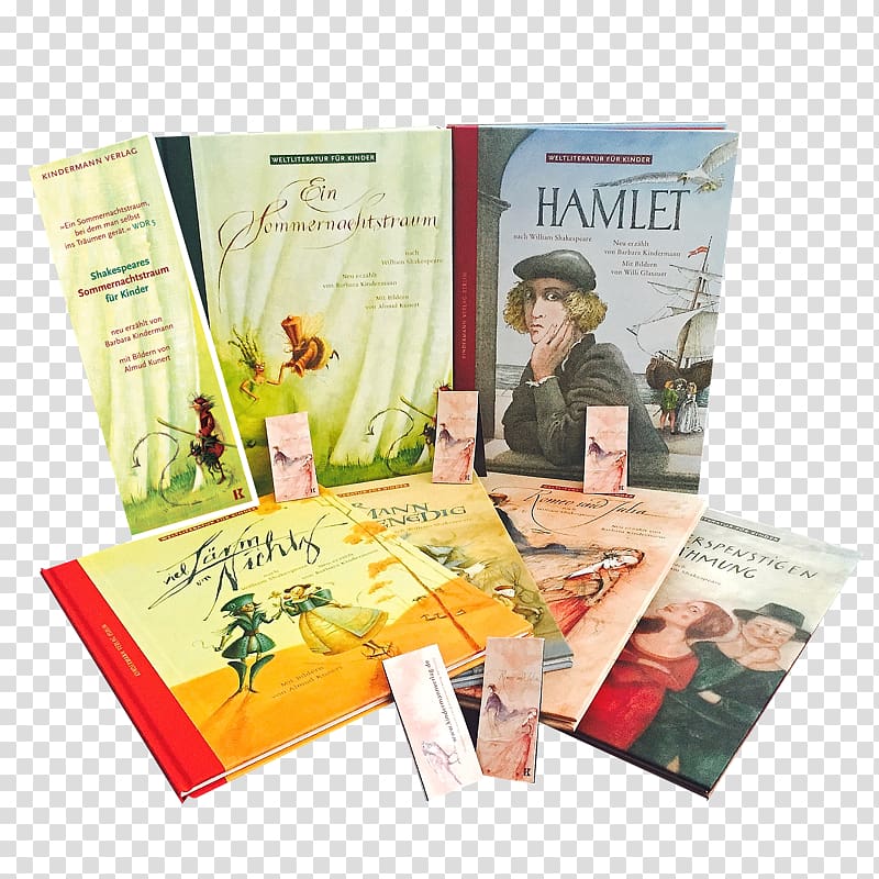 Hamlet: nach William Shakespeare Book Text Kindermann Verlag, book transparent background PNG clipart