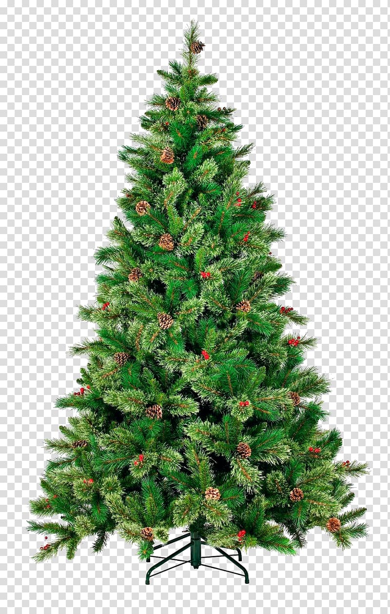 Artificial Christmas tree Christmas gift Fir, pine cone transparent background PNG clipart
