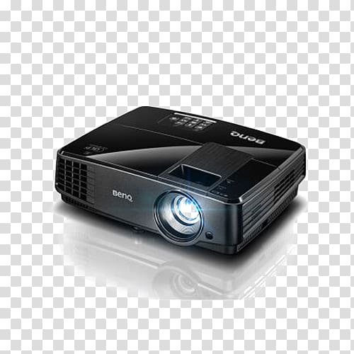 Laptop Video projector BenQ Digital Light Processing, Business office projector transparent background PNG clipart