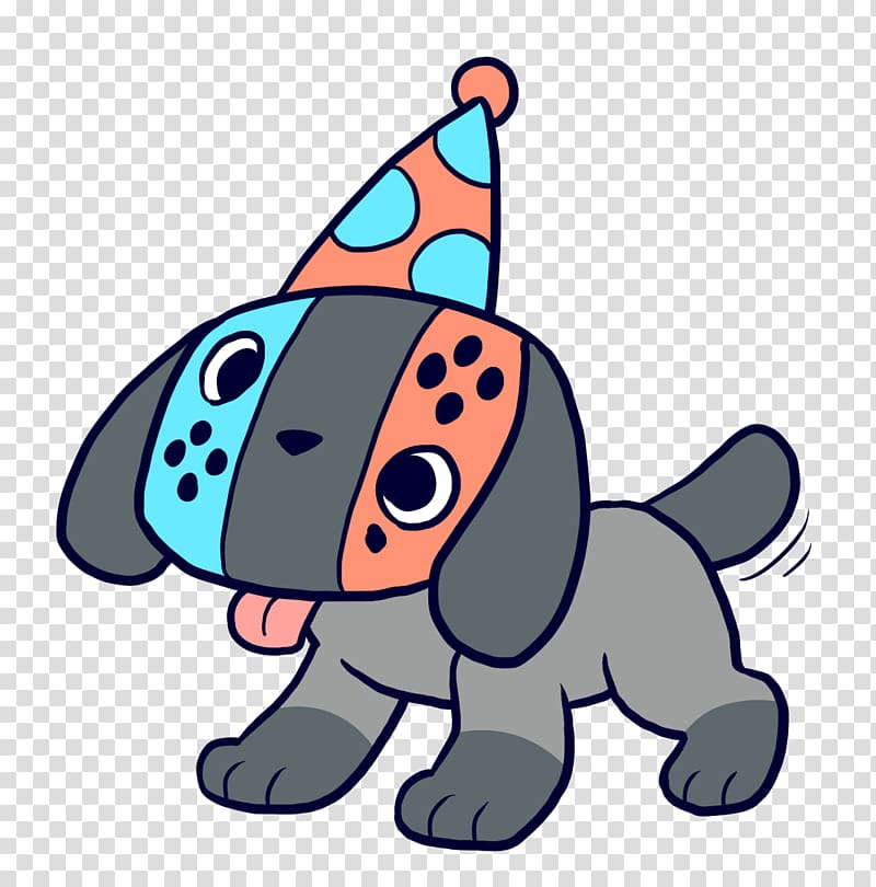 Nintendo Switch Puppy Dog Joy-Con , puppy transparent background PNG clipart